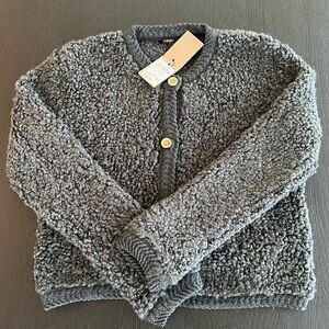 BRAND NEW Massimo Dutti Boucle Knit Cardigan with buttons